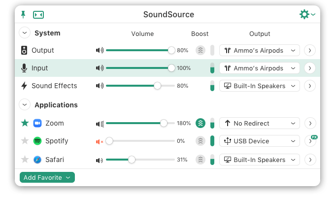 Изображения · SoundSource 5.8.9 macOS