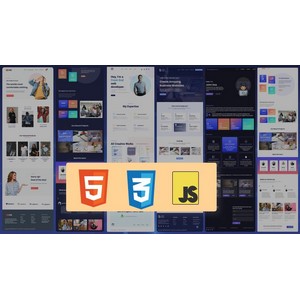 Строить 6 Реактивные веб-сайты реального мира HTML CSS JS 2024-3
