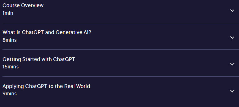Course topics · ChatGPT and Generative AI: The Big Picture 2023-2
