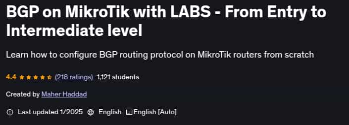 Pictures · Udemy — BGP on MikroTik with LABS – From Entry to Intermediate level 2025-1