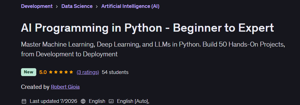 이미지 · AI 프로그래밍 in Python - 전문가로 시작하기 2026-7