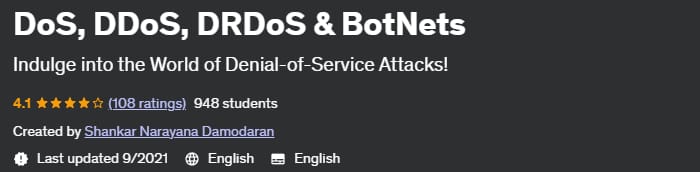 Pictures · Udemy — DoS, DDoS, DRDoS & BotNets 2021-9