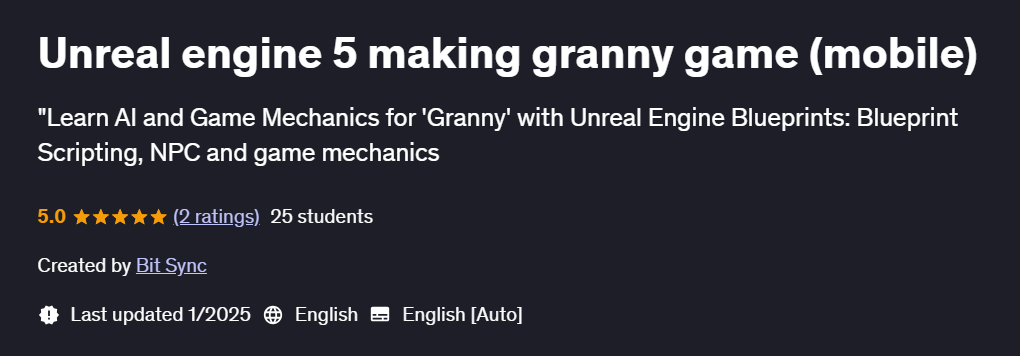 Pictures · Unreal engine 5 making granny game (mobile) 2025-1