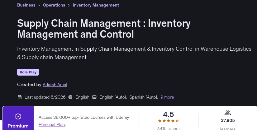 Bilder · Supply Chain Management: Inventory Management und Kontrolle 2026-6