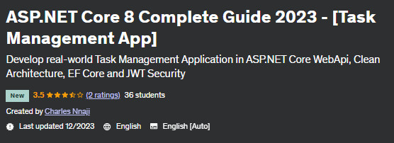Pictures · Udemy — ASP.NET Core 8 Complete Guide 2023 – [Task Management App] 2023-10