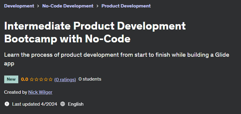 Pictures · Udemy — Intermediate Product Development Bootcamp with No-Code 2024-4