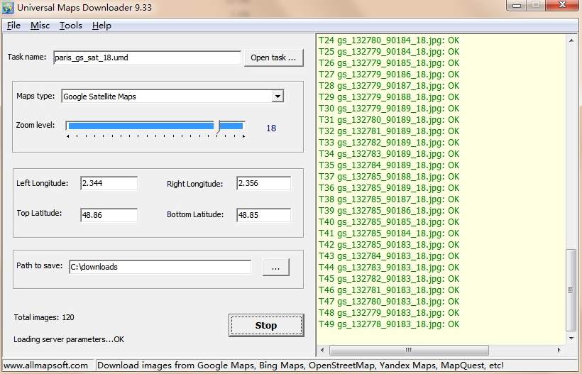 Imágenes · AllMapSoft Universal Maps Descargar 10.230