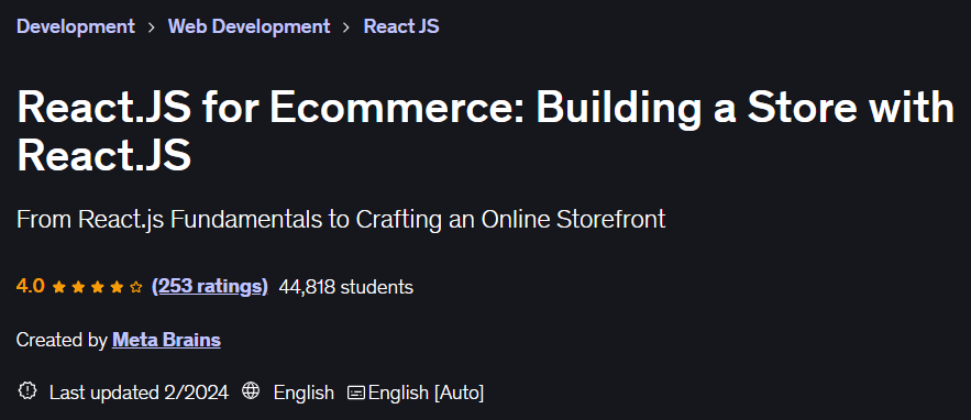 Bilder · React.JS für E-Commerce: Ein Geschäft mit ReactJS 2023-9
