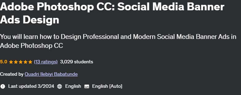 Pictures · Adobe Photoshop CC: Social Media Banner Ads Design 2024-3
