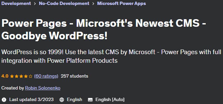 Pictures · Power Pages – Microsoft’s Newest CMS – Goodbye WordPress! 2023-1