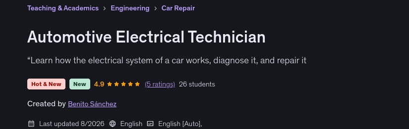 Images · Technicien électrique automobile 2026-8