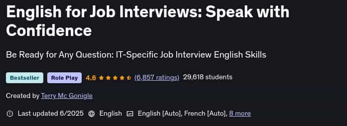 Pictures · Udemy — English for Job Interviews: Speak with Confidence 2025-6