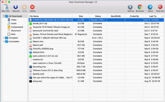 Pictures · Neat Download Manager 1.1 Windows/macOS