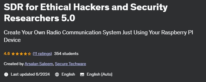 Pictures · Udemy — SDR for Ethical Hackers and Security Researchers 5.0 2023-11