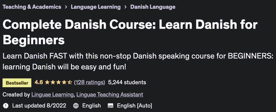 Pictures · Udemy — Complete Danish Course: Learn Danish for Beginners 2021-11