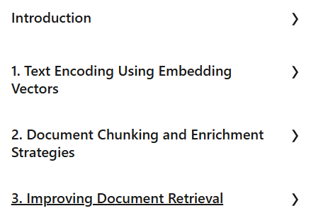 Course topics · Advanced LLMs with Retrieval Augmented Generation (RAG): Practical Projects for AI Applications 2025-1