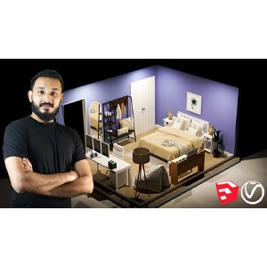 Udemy — The Complete Sketchup & Vray Course for Interior Design 2023-8