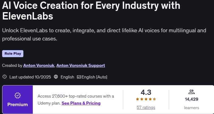 Images · AI Création vocale pour chaque industrie avec ElevenLabs 2025-10