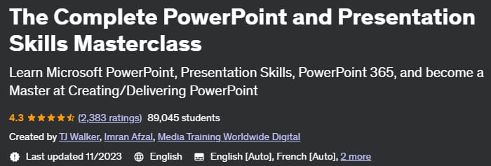 Pictures · The Complete PowerPoint and Presentation Skills Masterclass 2023-8