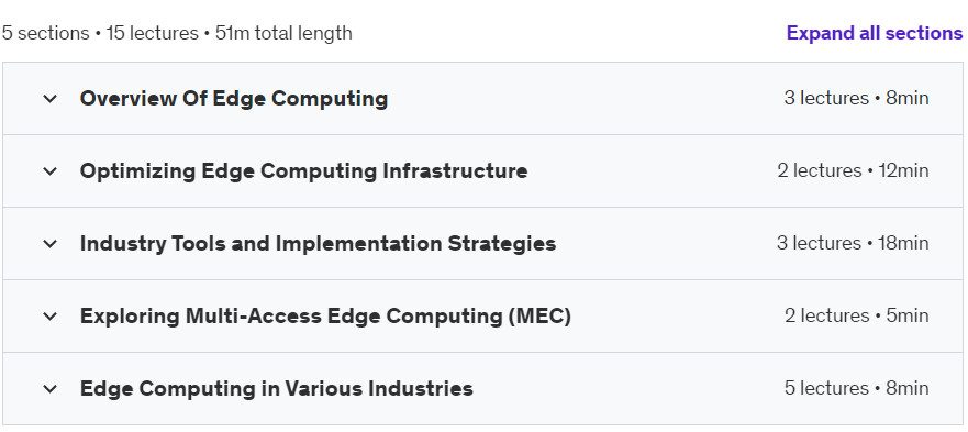 Course topics · Edge Computing Essentials 2024-6