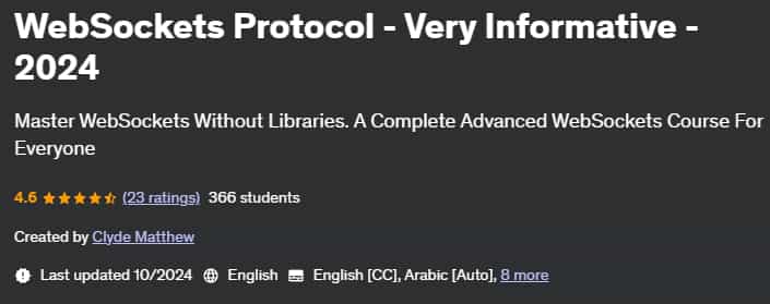 Pictures · Udemy — WebSockets Protocol – Very Informative – 2024 2024-8