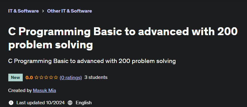 Pictures · C Programming Basic to advanced with 200 problem solving 2024-9