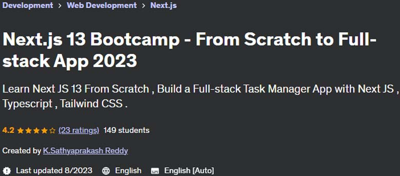 Pictures · Udemy — Next.js 13 Bootcamp – From Scratch to Full-stack App 2023-8