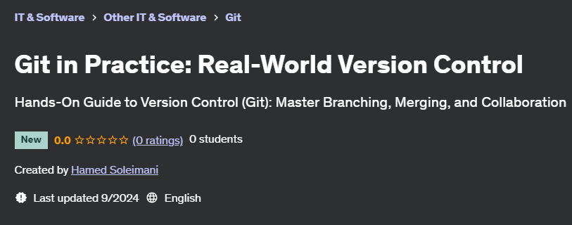 Pictures · Udemy — Git in Practice: Real-World Version Control 2024-9