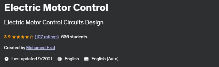 Pictures · Udemy — Electric Motor Control 2020-11
