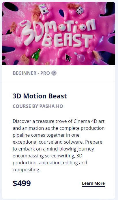 Pictures · MotionDesignSchool — Motion Design School – 3D Motion Beast 2023-10