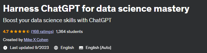 Pictures · Harness ChatGPT for data science mastery 2023-5