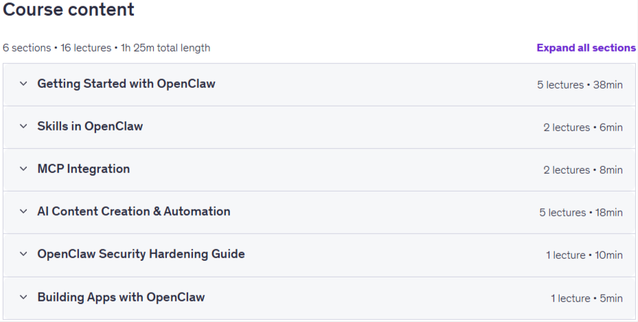 Kursthemen · Die OpenClaw Crash Course 2026-4