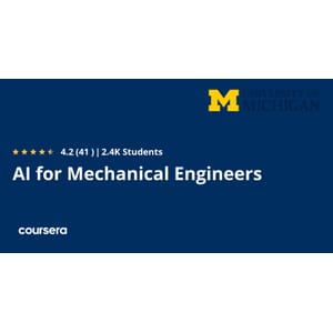Coursera — AI for Mechanical Engineers Specialization 2025-7