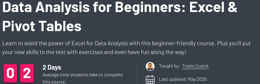 Pictures · ZeroToMastery — Data Analysis for Beginners: Excel & Pivot Tables 2025-4