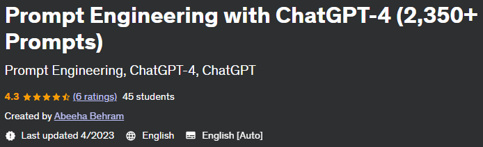 Pictures · Prompt Engineering with ChatGPT-4 (2,350+ Prompts) 2023-4