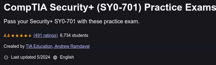Pictures · Udemy — CompTIA Security+ (SY0-701) Practice Exams 2024-5