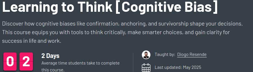 Pictures · ZeroToMastery — Learning to Think [Cognitive Bias] 2025-4