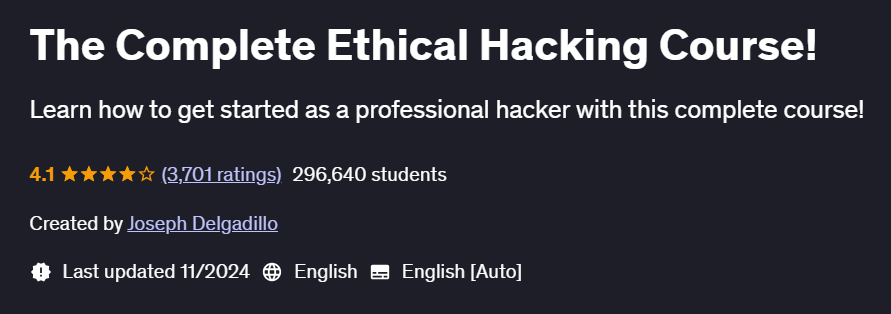 Pictures · Udemy — The Complete Ethical Hacking Course! 2024-11