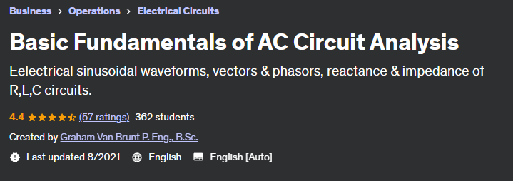 Pictures · Udemy — Basic Fundamentals of AC Circuit Analysis 2020-11