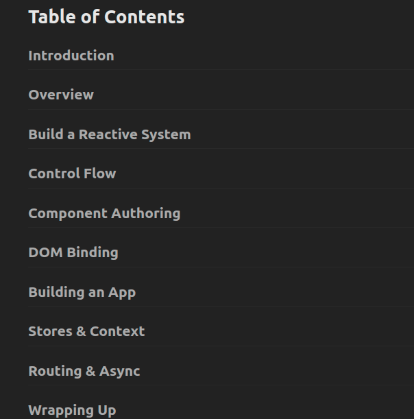 Course topics · Frontend Masters — Reactivity with SolidJS 2023-1