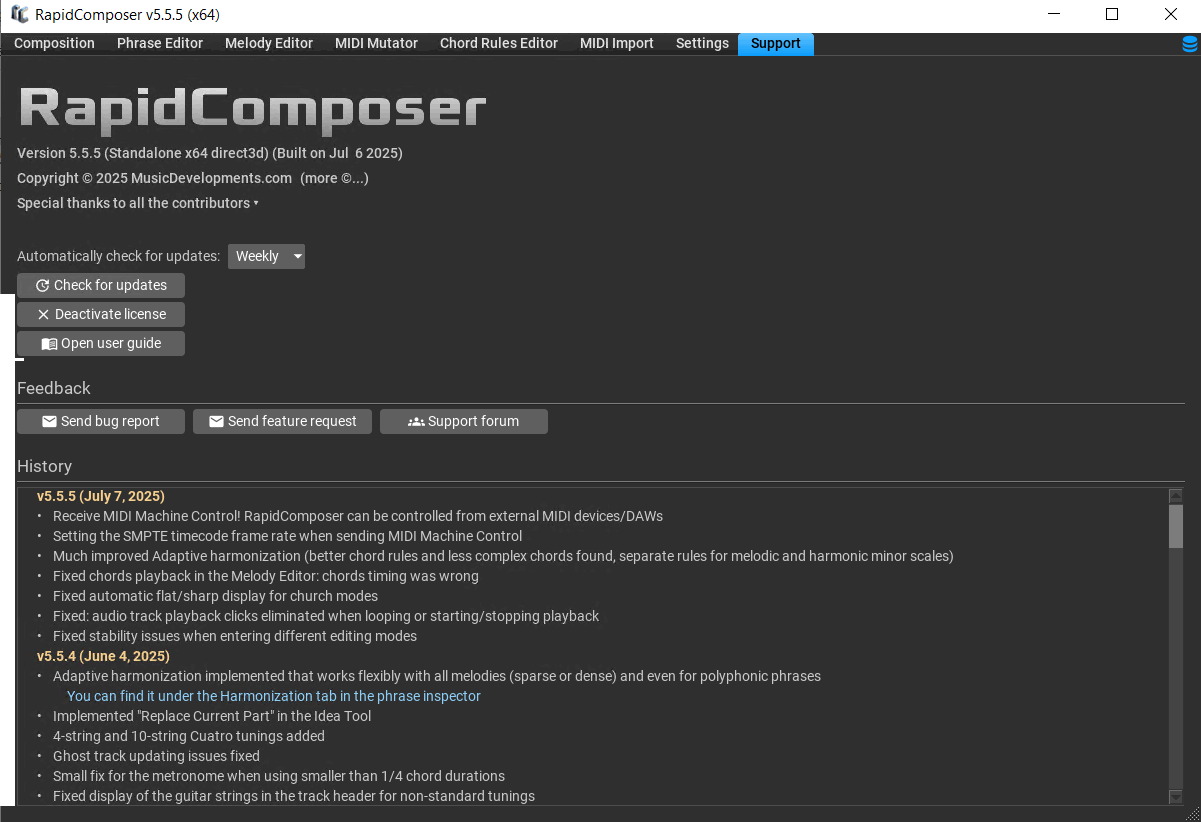 Pictures · Music Developments Rapid Composer 5.5.7