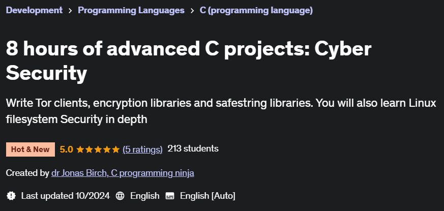 Pictures · 8 hours of advanced C projects: Cyber Security 2024-10