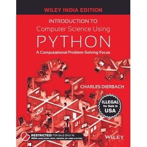 Wiley – کمپیوٹر سائنس کا استعمال کرتے ہوئے Python : ایک کمپیوٹرنگ مسئلہ – حل کرنے پر توجہ 2015