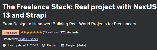 Pictures · Udemy — The Freelance Stack: Real project with NextJS 13 and Strapi 2023-11