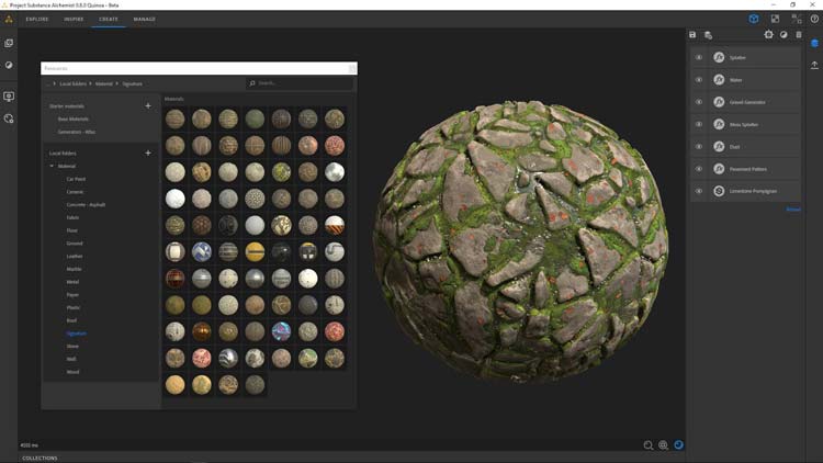 Изображения · Скриншоты Adobe Substance 3D Sampler v5.1.3 x64
