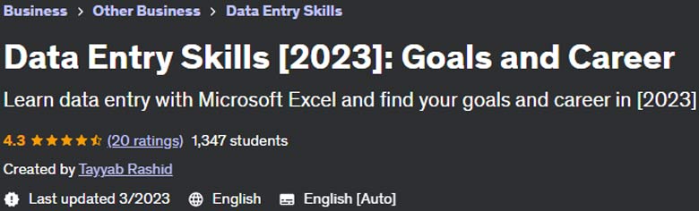 Pictures · Data Entry Skills [2023]: Goals and Career 2023-1