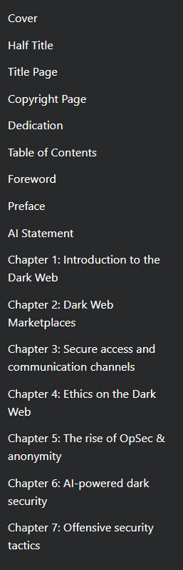 चित्र · CRC Press – Beyond the Invisible Nexus: Dark Web Dark के बारे में जानकारी AI आक्रामक सुरक्षा 2026