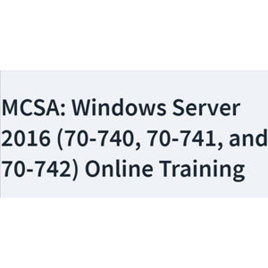 CBTNuggets — MCSA: Windows Server 2016 (70-740, 70-741, and 70-742) Online Training 2018-7