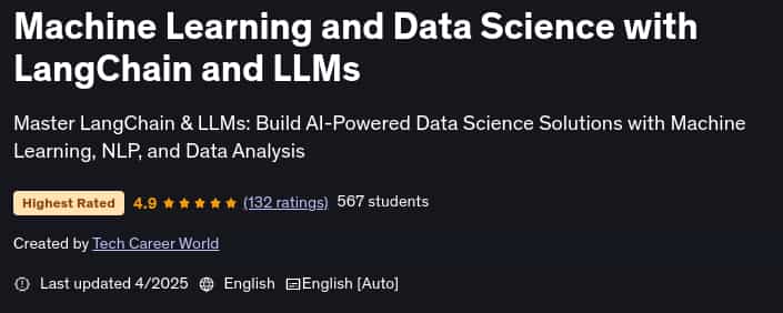 Pictures · Udemy — Machine Learning and Data Science with LangChain and LLMs 2025-4
