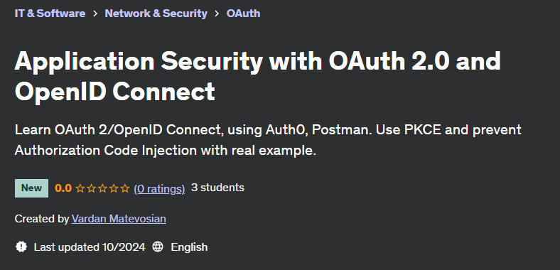 الصور · أمن التطبيقات مع OAuth 2.0 و OpenID Connect 2024-10